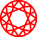 Логотип сети ювелирных салонов Алмаз и Изумруд